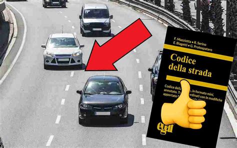 codice della strada sorpasso a destra